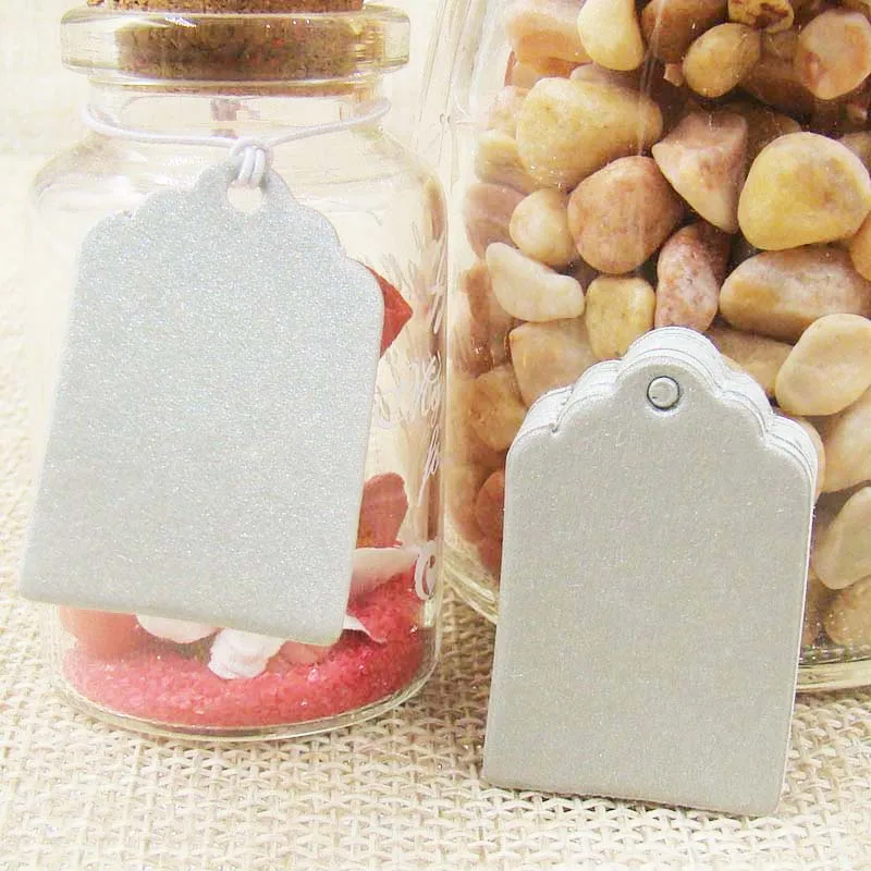 2*3 см 100 шт. жемчужные этикетки с фестонами белые/зеленые/серые/розовые/оранжевые