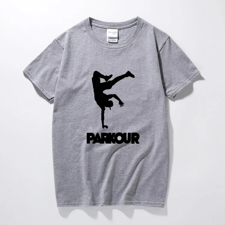 Футболка Parkoun Urban free runnings футболка jumping climb модная уличная homme Повседневная