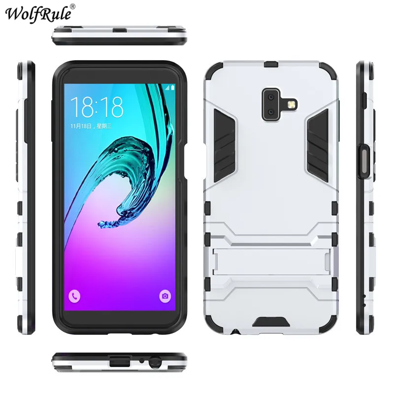 Чехол для Samsung Galaxy J6 Plus чехол + TPU и PC телефона Prime J610 6''|Бамперы| |