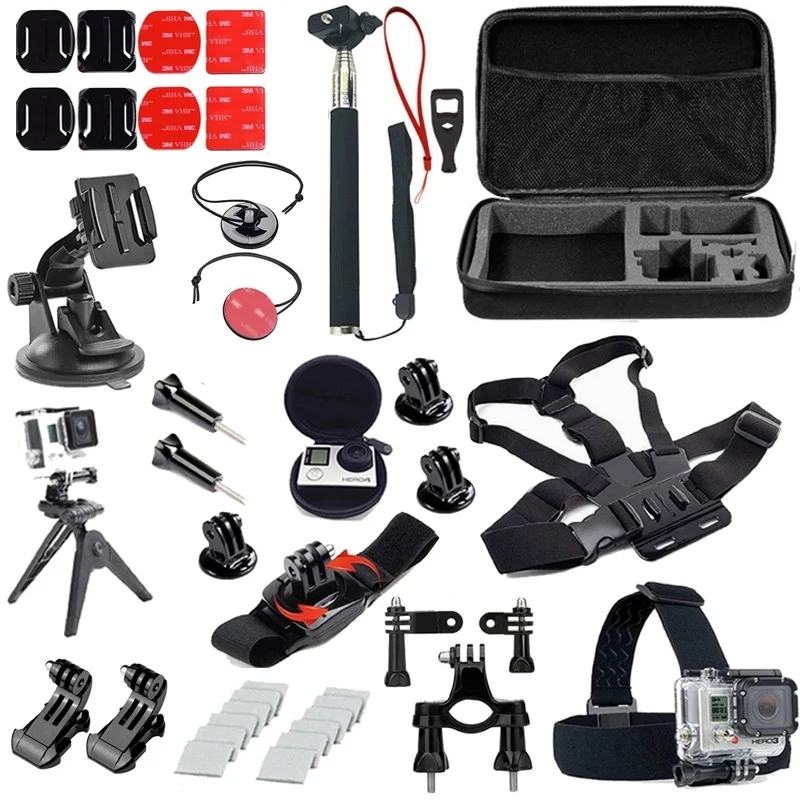 Аксессуары комплект монопод полюс большой размер сумки 360 Вращение запястье