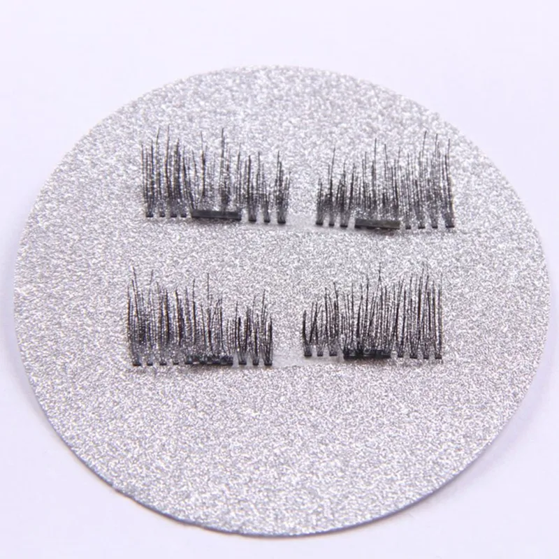 1 пара/4 шт. 3D Магнитная Накладные ресницы из мягкой натуральной Макияж Красота