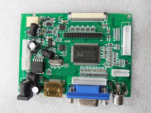 Плата контроллера TTL LVDS ЖК дисплей HDMI VGA 2AV 50PIN для AT070TN90 92 94 поддержка