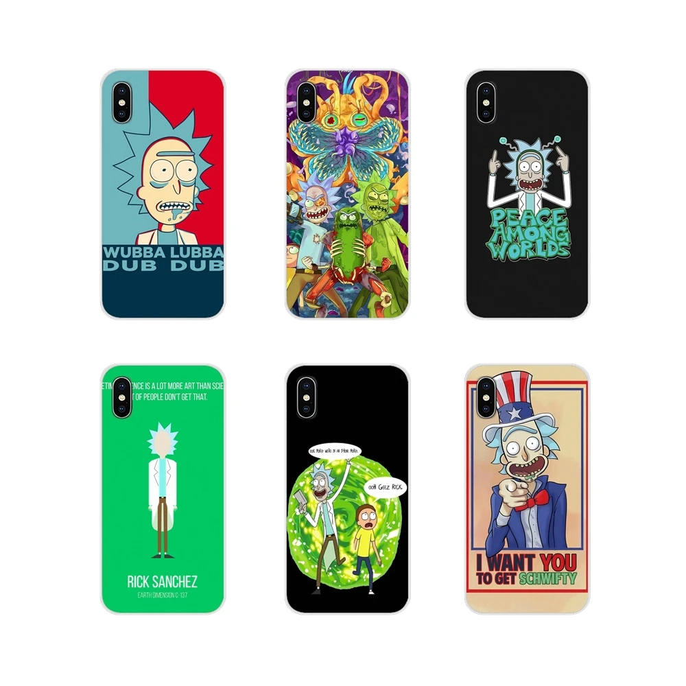 Rick And Morty Schwifty прозрачный ТПУ чехол для Xiaomi Redmi Note 6A MI8 Pro S2 A2 Lite Se MIx 1 Max 2 3 для Oneplus 3 6 T