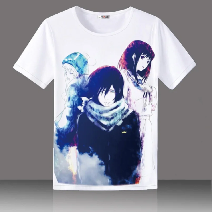 Высокое качество Q унисекс аниме Noragami футболка ARAGOTO Ято Iki Hiyori Yukine Норы из хлопка