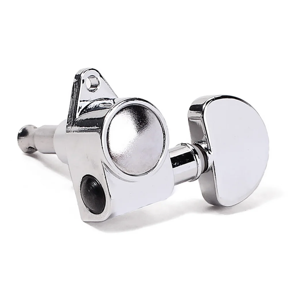 6 шт./партия 3L3R хромированные кнопки для гитары блокировка струн тюнинг Колки