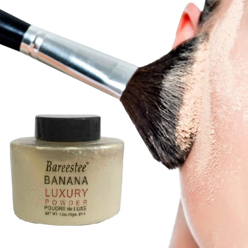 Флакон с банановой пудрой Beauty 1 шт. роскошная пудра основа для макияжа хайлайтер H7