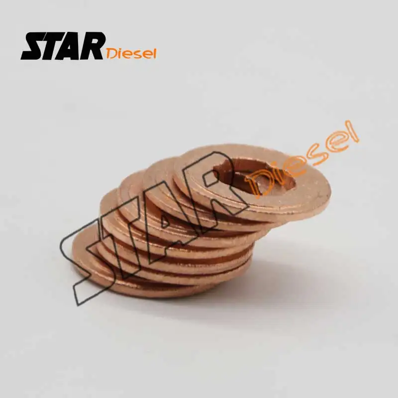 

30 Pcs / Lot Copper Washers Shims F00VC17502 F00VC17503 F00RJ01453 F00VC17504 F00VC17505 F00VC17506 Thickness 1mm