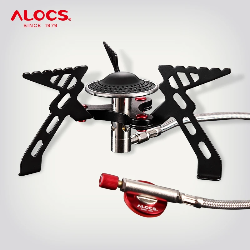 Компактная складная портативная газовая горелка ALOCS CS G05 3000 Вт для кемпинга