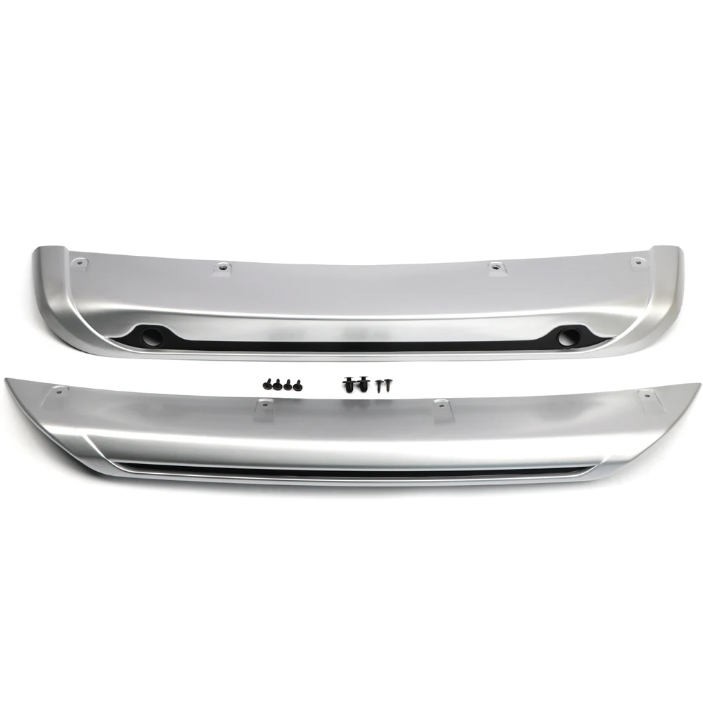 

For Nissan Qashqai J11 2014 2015 2016 ABS Front & Rear Bumper Skid Protector Plate Cover Trim (Rear Part with Radar Hole)