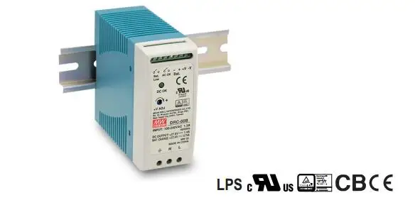 DRC-60A 60W 13.8V2.8AV Поплавковый зарядный Тип DC UPS guide Ming утка источник питания