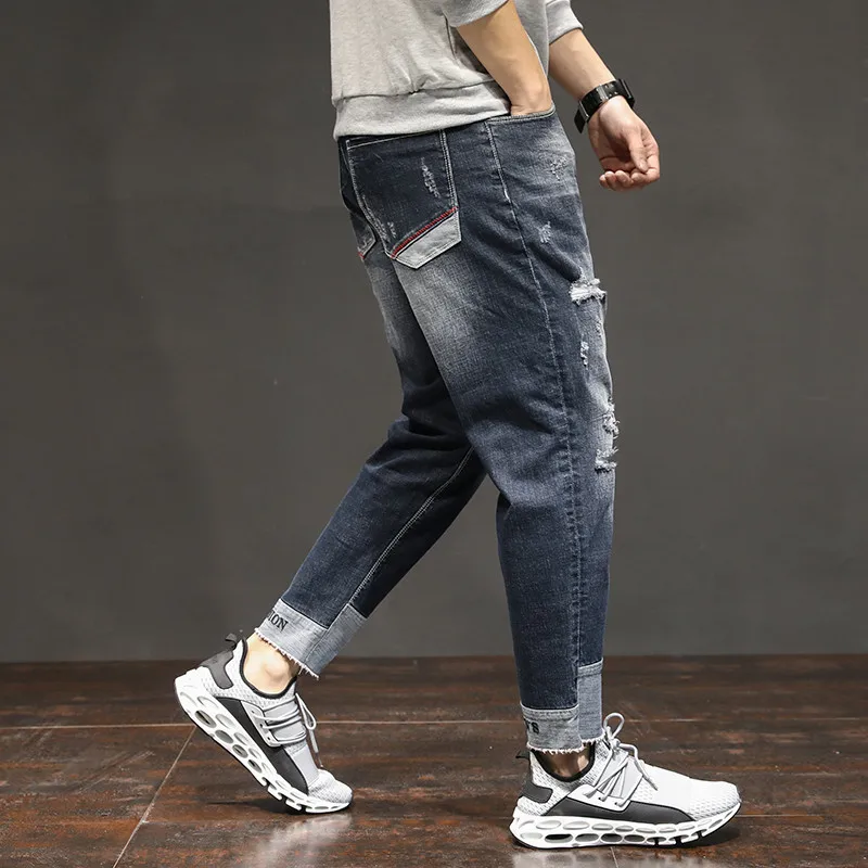 Новинка осени 2018 Мужская модная Личность простые Молодежные однотонные