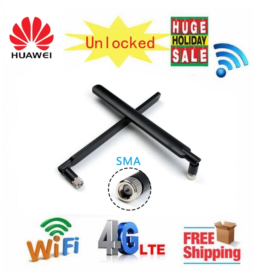 

Black color 5dbi 4G LTE antenna 100% huawei b593 B890 B315 B310 B880 with sma connector Letter C