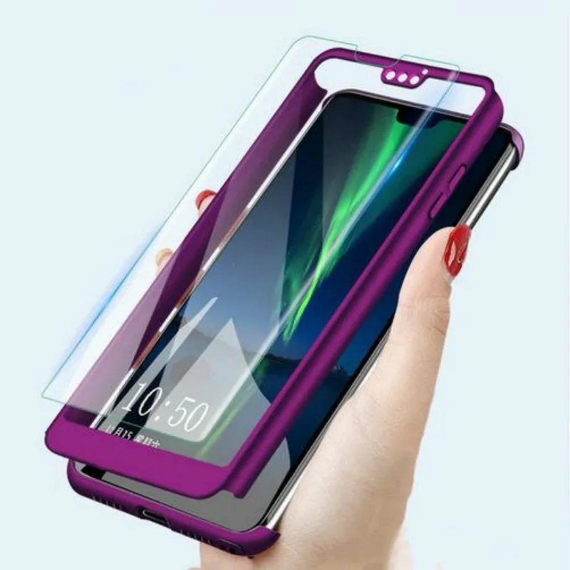 360 Полный Защитный чехол для Huawei Y7 Y6 pro P20 P30 Lite рro P8 P9 P10 Lite Honor 7A 7C 8 9 lite 10 чехол для телефона с Стекло
