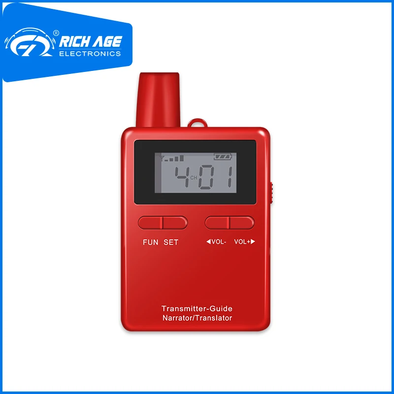 

Оборудование для одновременного перевода RichiTek, ручные 2 передатчика + 1 приемник для встречи с конденсаторным микрофоном