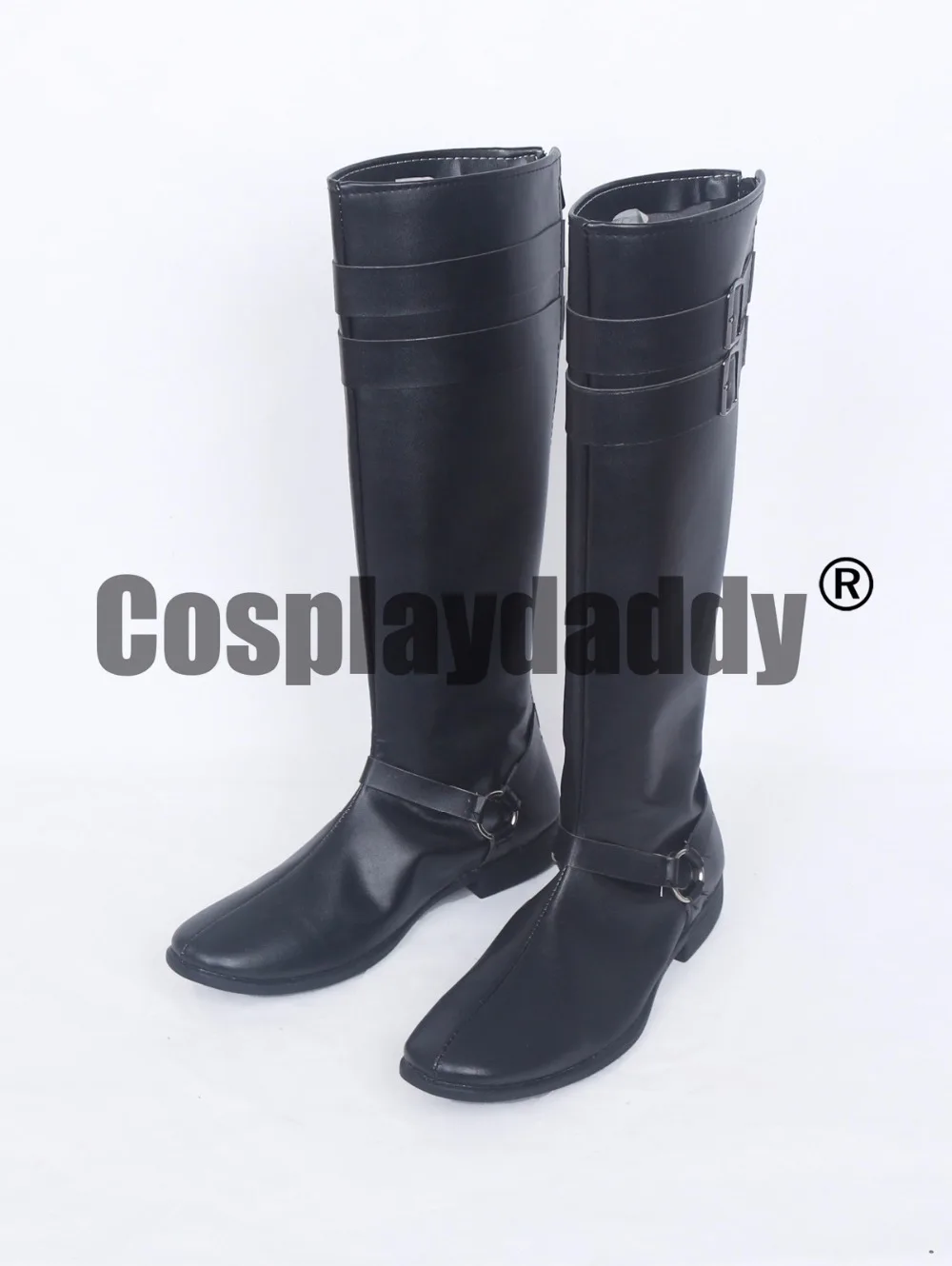 Touken Ranbu онлайн танец меча Nikkari Aoe Черный Косплей Длинные сапоги обувь S008|shoes shoes|shoes