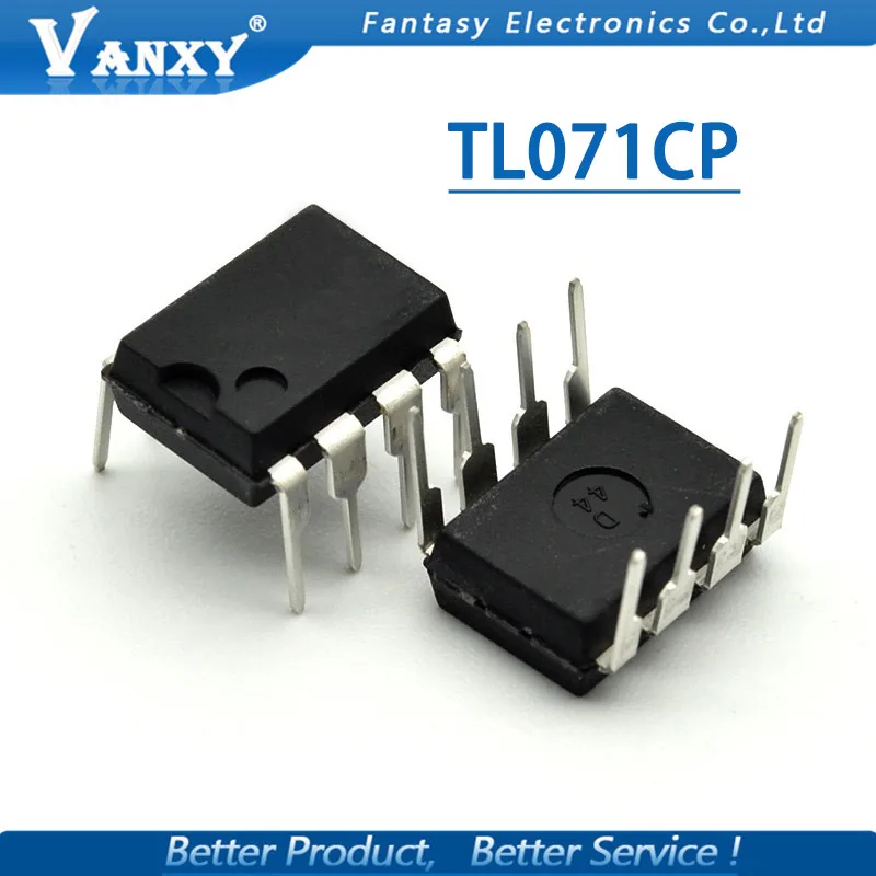 10 шт. TL071CP DIP8 TL071 DIP-8 071CP DIP TL071C операционный усилитель