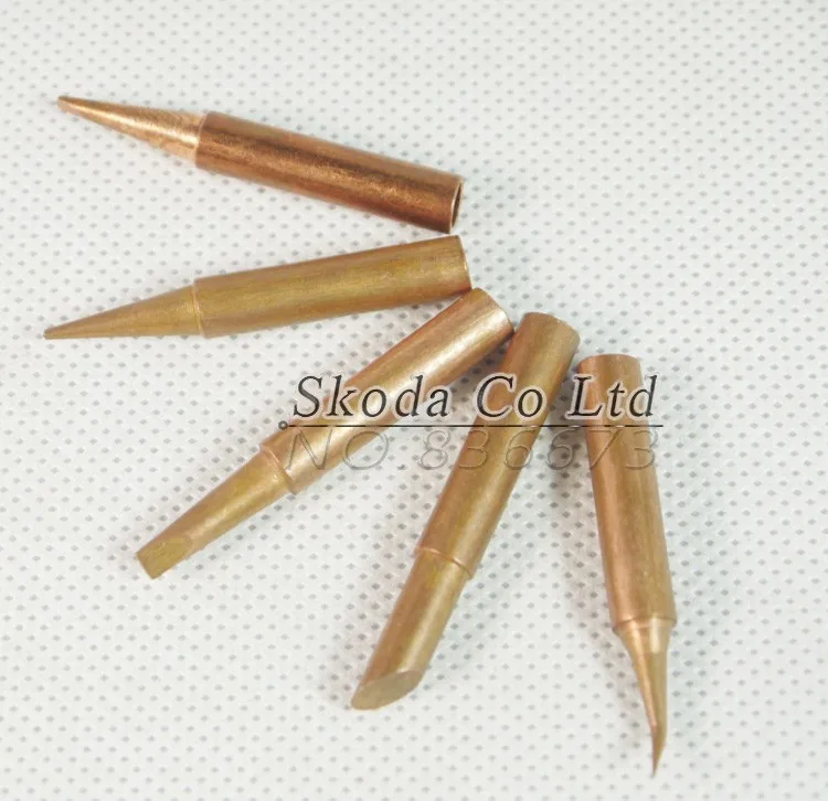 15 шт./лот 900M-T серия медный паяльник для HAKKO 938 888 888D SAIKE 952 909D паяльная станция