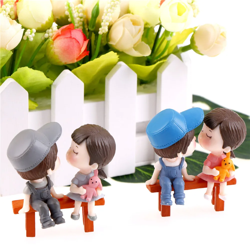 3 шт./компл. DIY Мини табурет пары куклы сказочные садовые миниатюры Декор