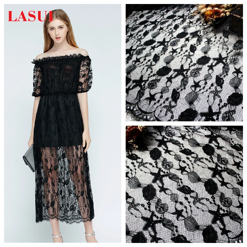 

Кружевная ткань LASUI C0152, 1,5 м х 3 м = 1 лот