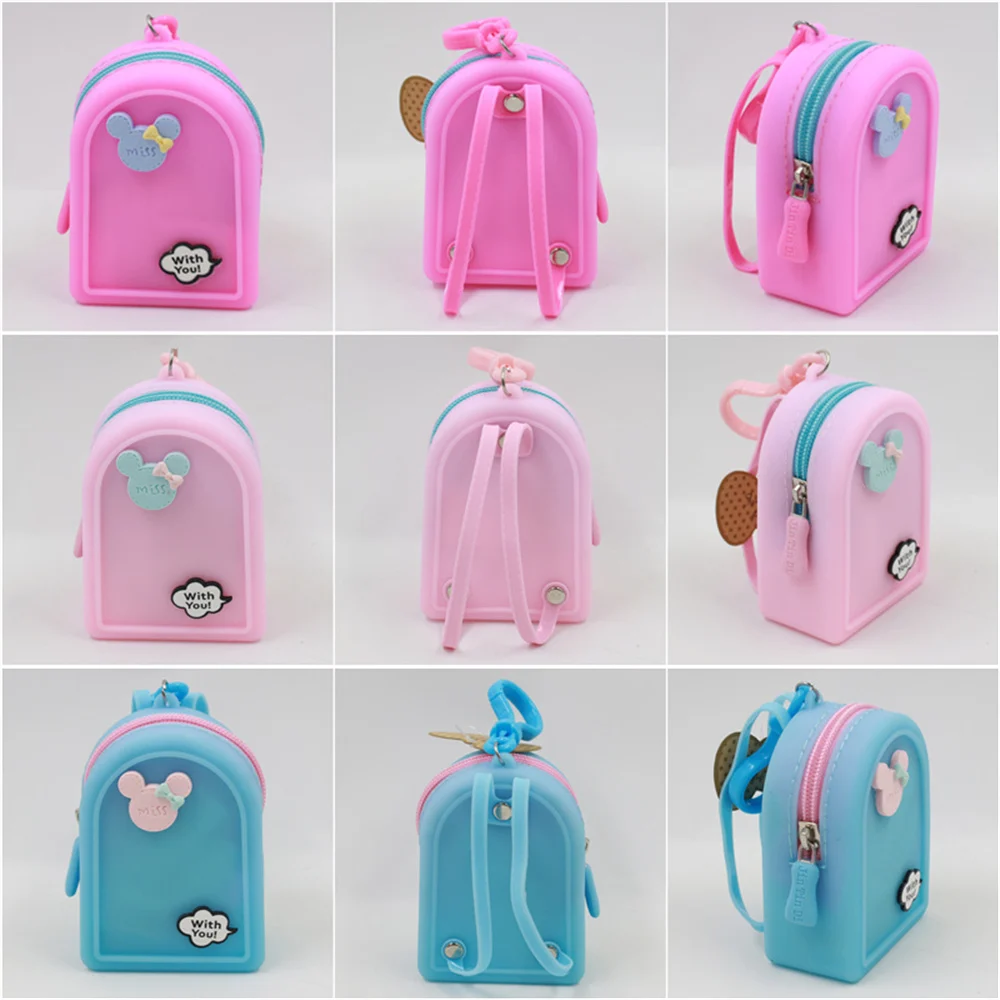 Blyth ICY doll decoration accessories rubber backpack 6 colors suitable for 1/6 bjd free shipping|dolls accessories|blythe accessoryaccessories dolls
