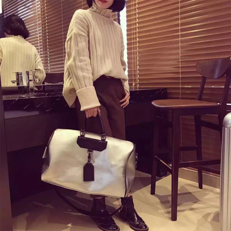 Новейшая популярная дорожная сумка Роскошная ручная из искусственной кожи