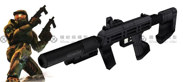 3d бумажная модель War Human M7 SMG сделай сам не может быть запущена|Картонные