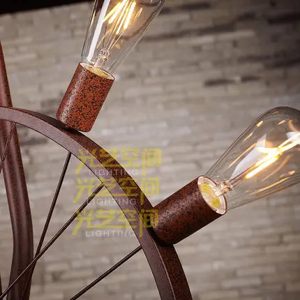 구매 미국 펜 던 트 조명 산업 로프트 스타일 펜 던 트 램프 빈티지 산업 조명 크리 에이 티브 헤비 메탈 바 펜 던 트 조명