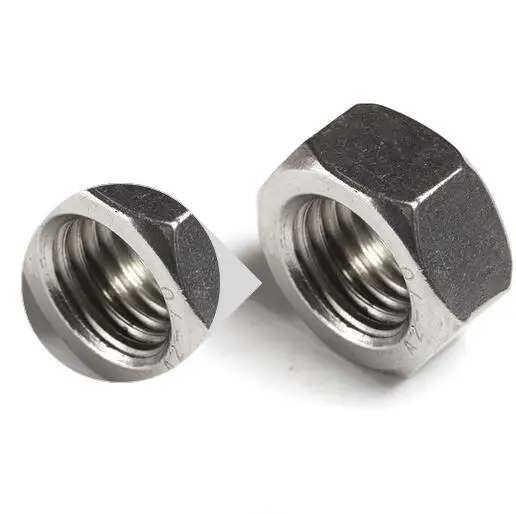 100 шт./лот M4 SS304 гайки винт гайка Шестигранная Матч Медь цилиндр Орехи Болты для