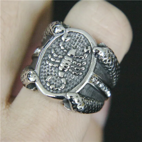 Модное кольцо для мальчиков в стиле панк|stainless steel ring|boys ringssteel ring |