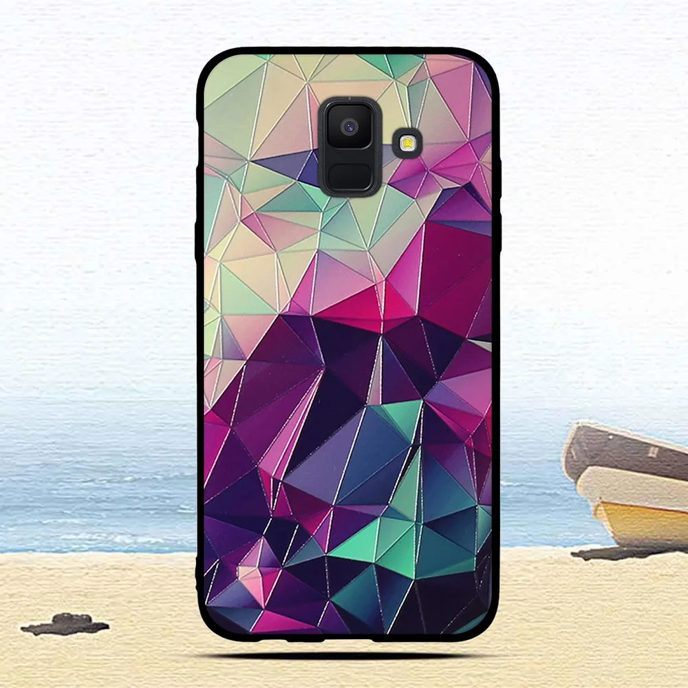Чехол для телефона для samsung Galaxy A6, защитный чехол, мягкий ТПУ для samsung Galaxy A6, чехол Slicone Shell Coque Fundas - Цвет: 7
