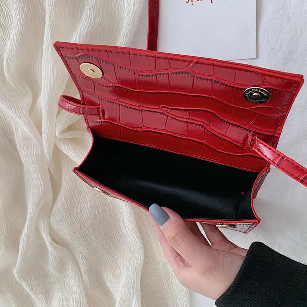 Handbag Women Retro Serpentine Crossbody Bags Messenger Bag Shoulder Bag Handle Bags Dropshipping bolsa feminina