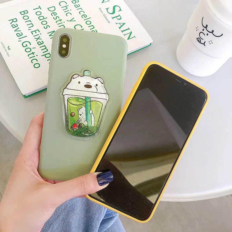 Милый чехол для iPhone X Xs Max Xr 10 8 7 6 6s Plus мягкий силиконовый из ТПУ |