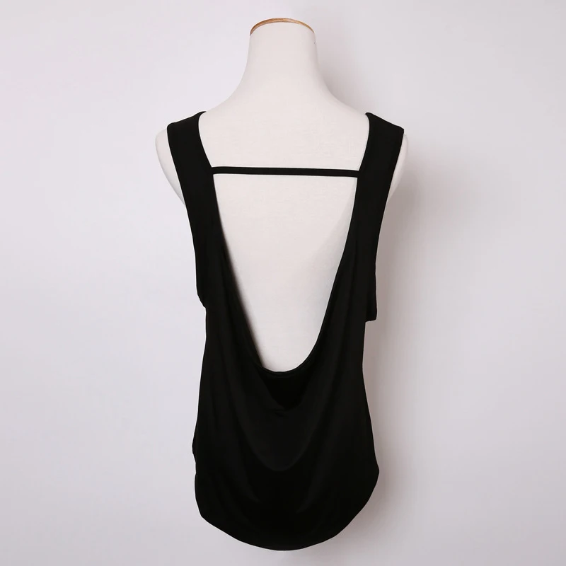 GERTU 2018 летние сексуальные женские майки быстросохнущие свободные футболки для