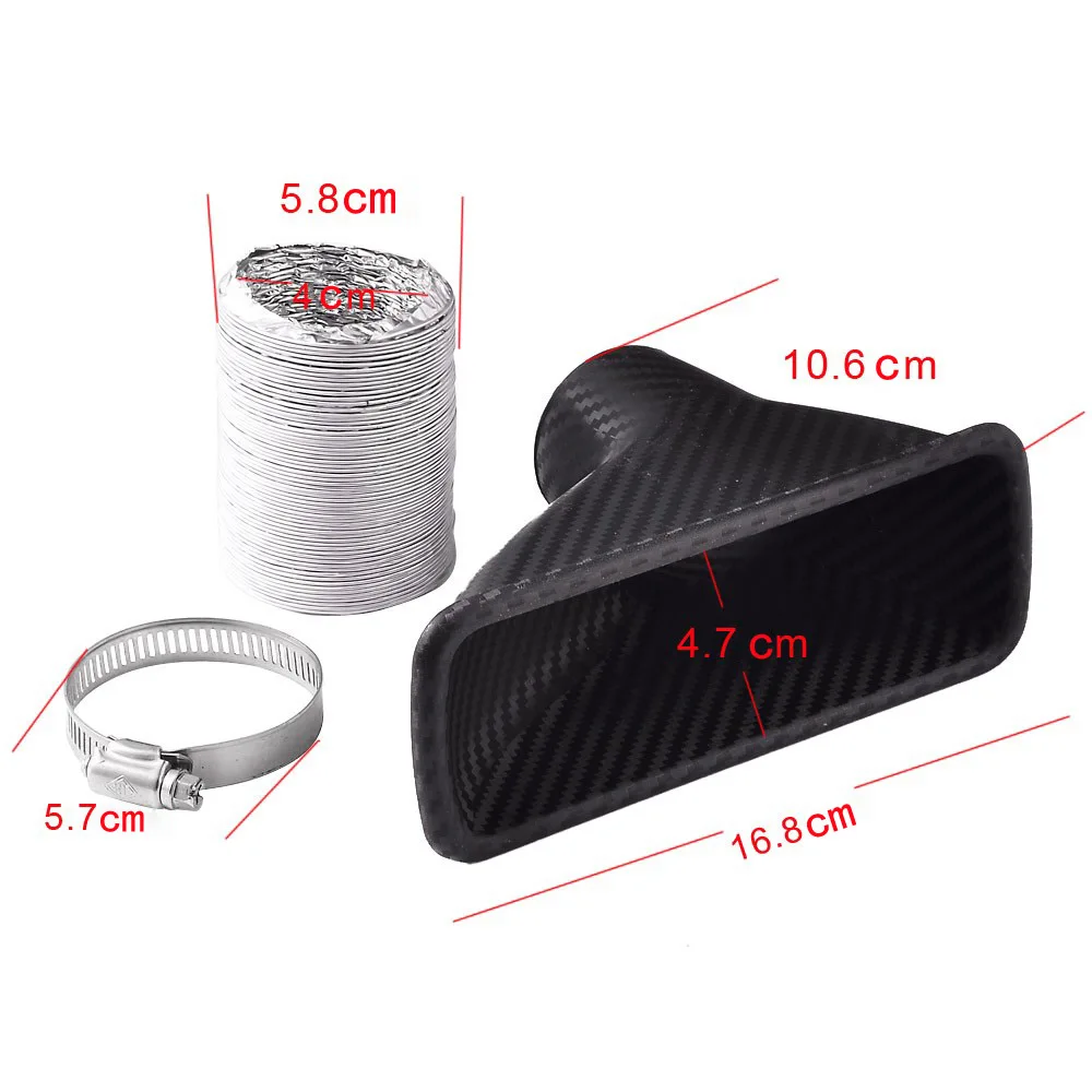 Воронка и трубка для воздухозаборника квадратной формы с рисунком укладки|air intake