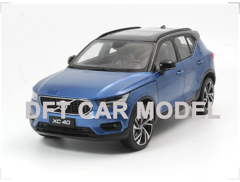 Литье под давлением 1:18 XC40 Игрушечная машина из сплава модель детских игрушечных автомобилей авторизованный подарок для детей