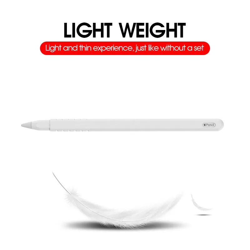 Для Apple Pencil 2-го поколения легкий силиконовый чехол для iPad Pencil 2 Защитная крышка Держатель ручка-стилус крышка