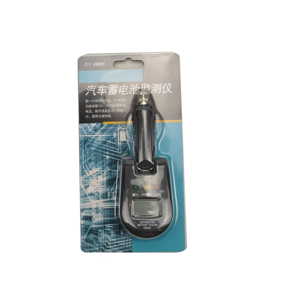 Автомобильный измеритель заряда батареи тестер с ЖК дисплеем 12 24 В|Тестеры