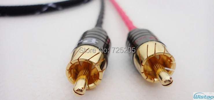 Hi Fi 3 5 мм до 2 RCA стерео кабель Budweiser Canare Профессиональный трансляционный аудио