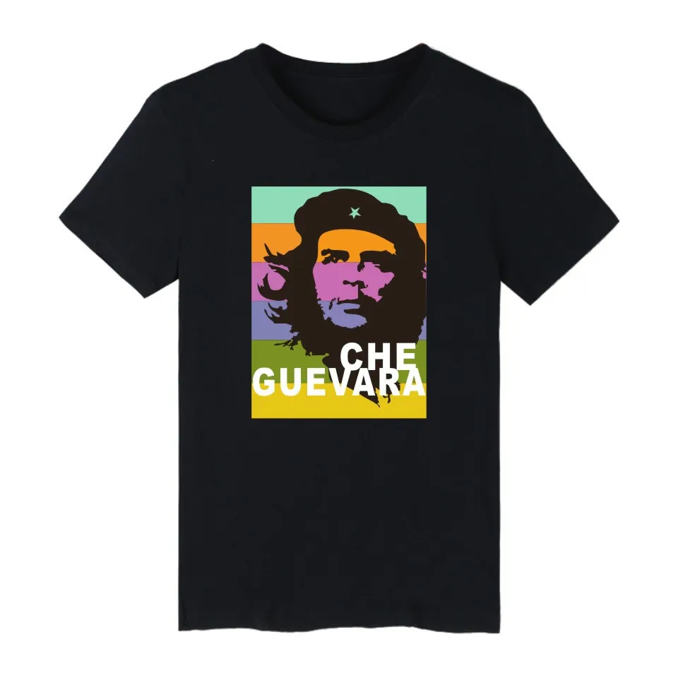 Футболка Che Guevara Hero мужская с принтом тенниска из 100% хлопка короткими рукавами