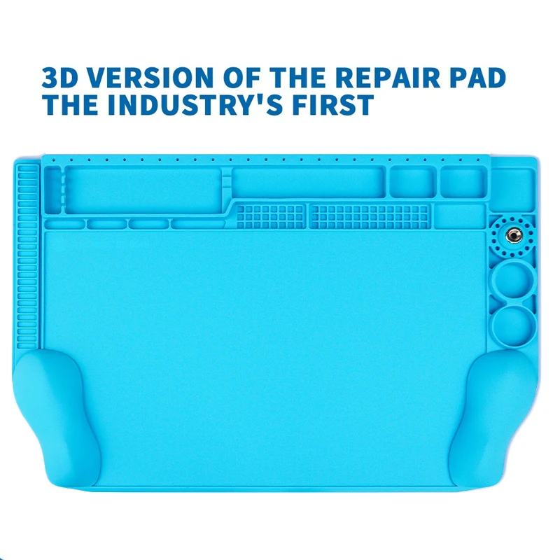 Термостойкий 3D паяльный коврик ESD мягкий силиконовый изоляционный рабочий