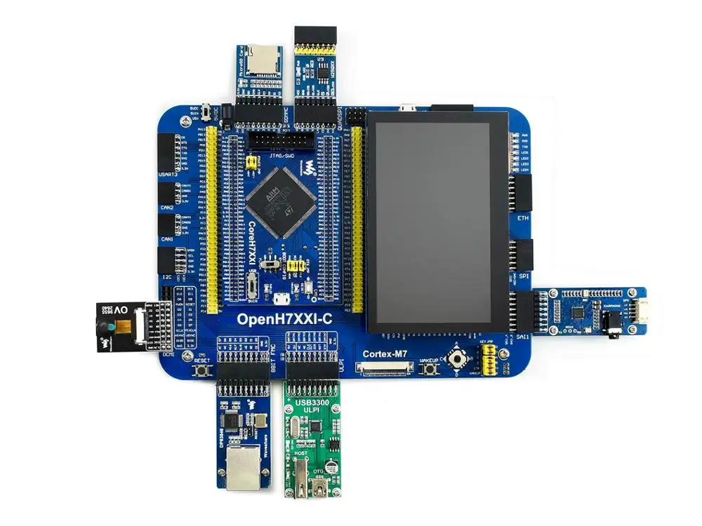 Плата разработки Waveshare OpenH743I C посылка A STM32H7|Демонстрационные стенды| |