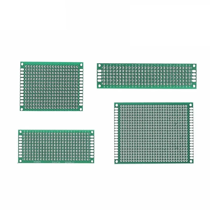 50 комплектов 200 шт 5x7 4x6 3x7 2x8 см 5*7 4*6 3*7 2*8 двухсторонний медный Прототип pcb