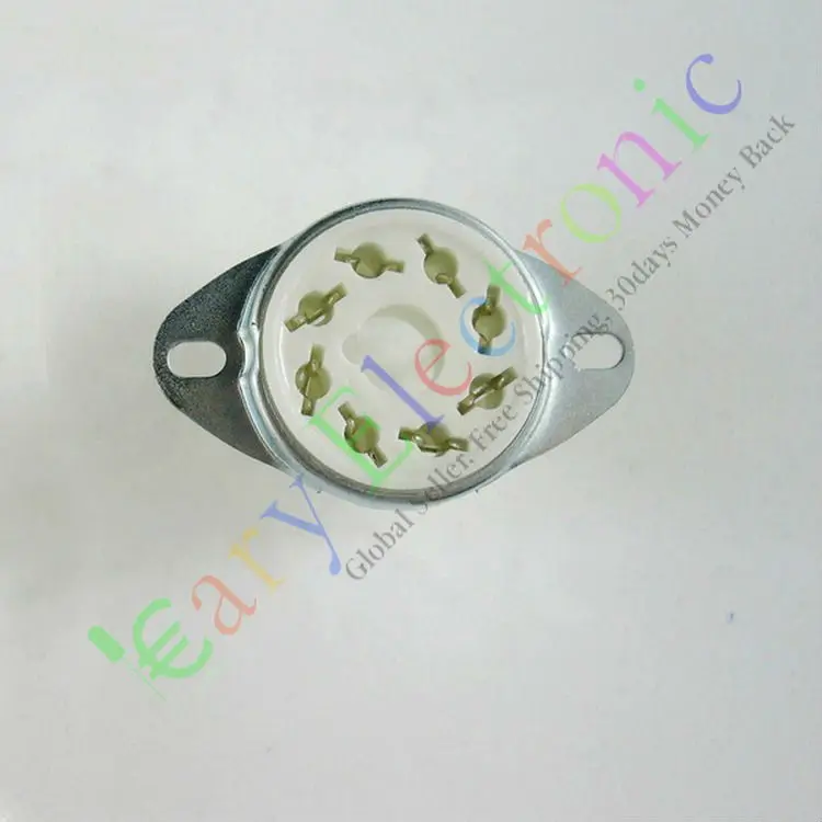 Опт и розница 4 шт 8pin PCB керамический гнезда вакуумных трубок восьмеричный клапан