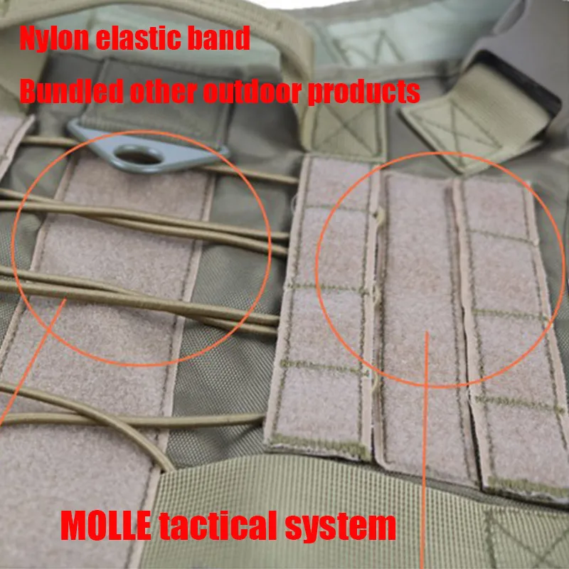 Большой жилет-одежда для собак на открытом воздухе тактический MOLLE D4 жилет для собак с 3 моллевыми сумками защитная одежда для домашних животных