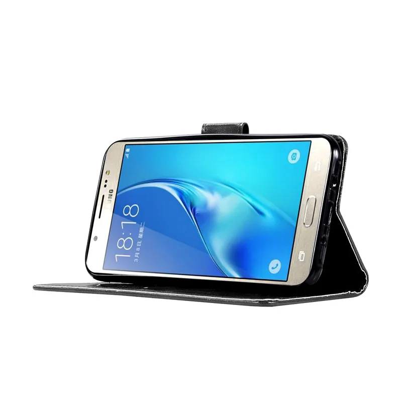 Для Samsung Galaxy J5 2015 Чехол кошелек чехол для телефона из искусственной кожи J500 J500H J500F