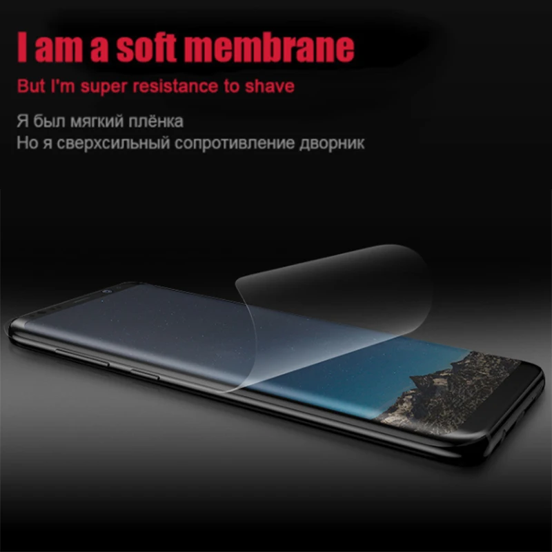 Мягкая защитная пленка для Samsung Galaxy S10 Plus Lite Note 9 защита переднего экрана не