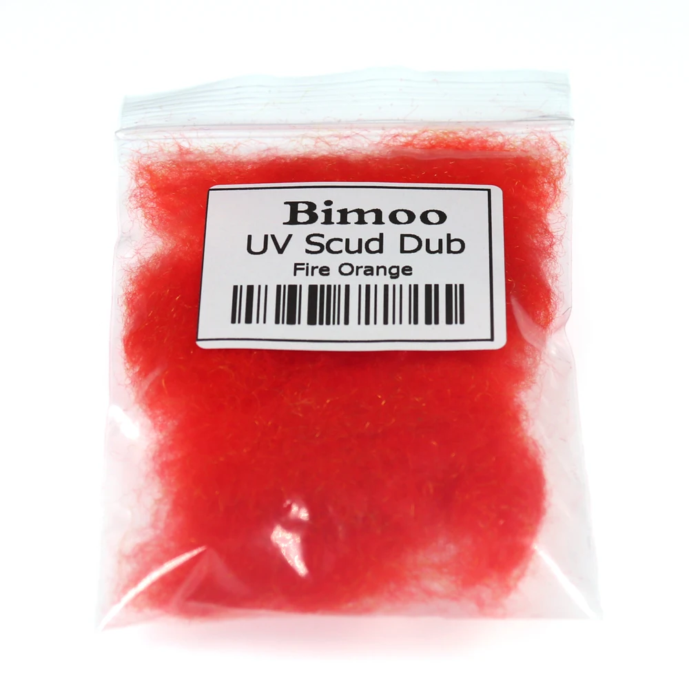 Bimoo 3 сумки X 2 г/пакет для ловли нахлыстом волокно Scud Dub Nymph креветок Caddis Damsel