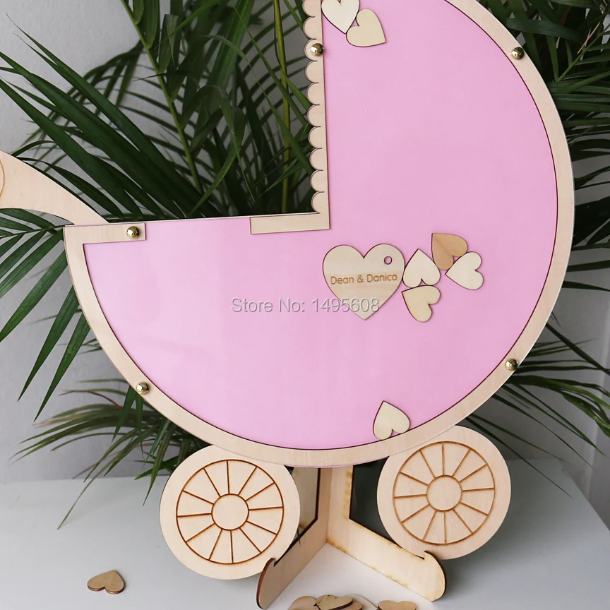 Baby shower drop box коробочка для гостей/детская коляска подарок на день