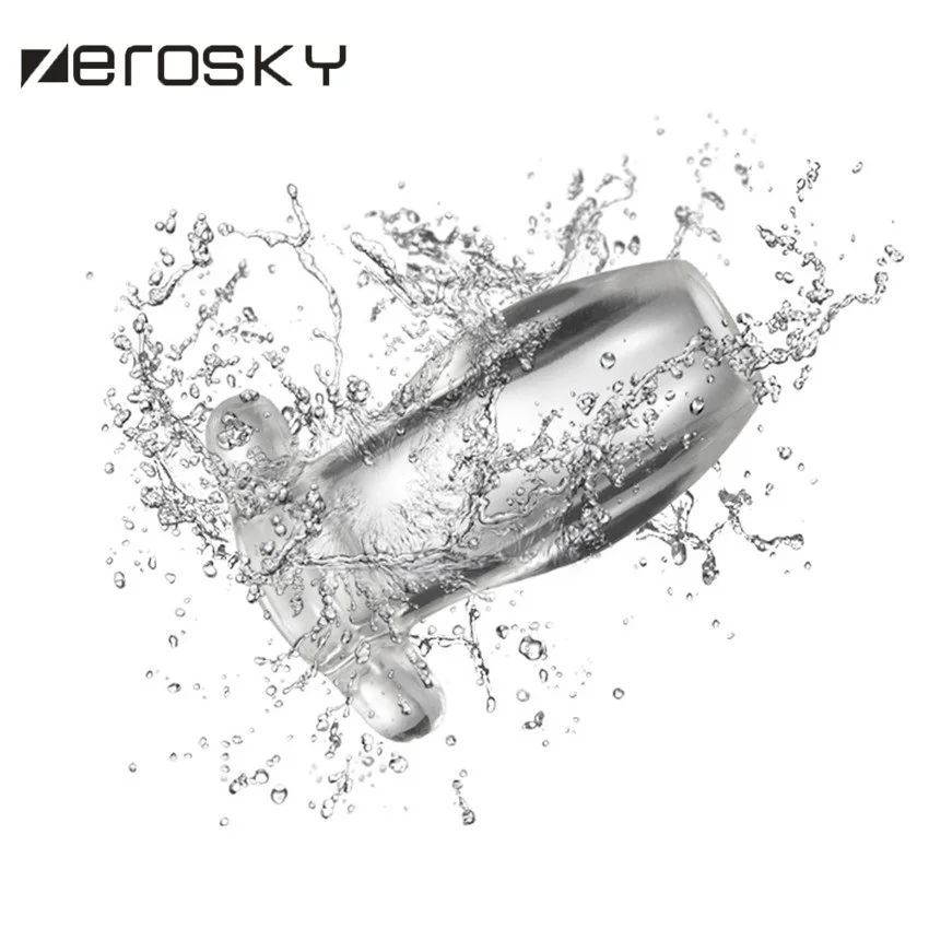 Прозрачная мягкая ажурная Анальная пробка Zerosky из ТПЭ Анальный распылитель для