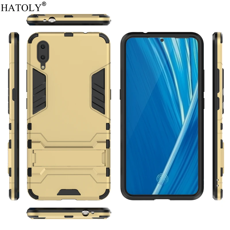 Чехол Vivo X23 Symphony резиновый робот Броня защитный Жесткий ПК чехол для телефона